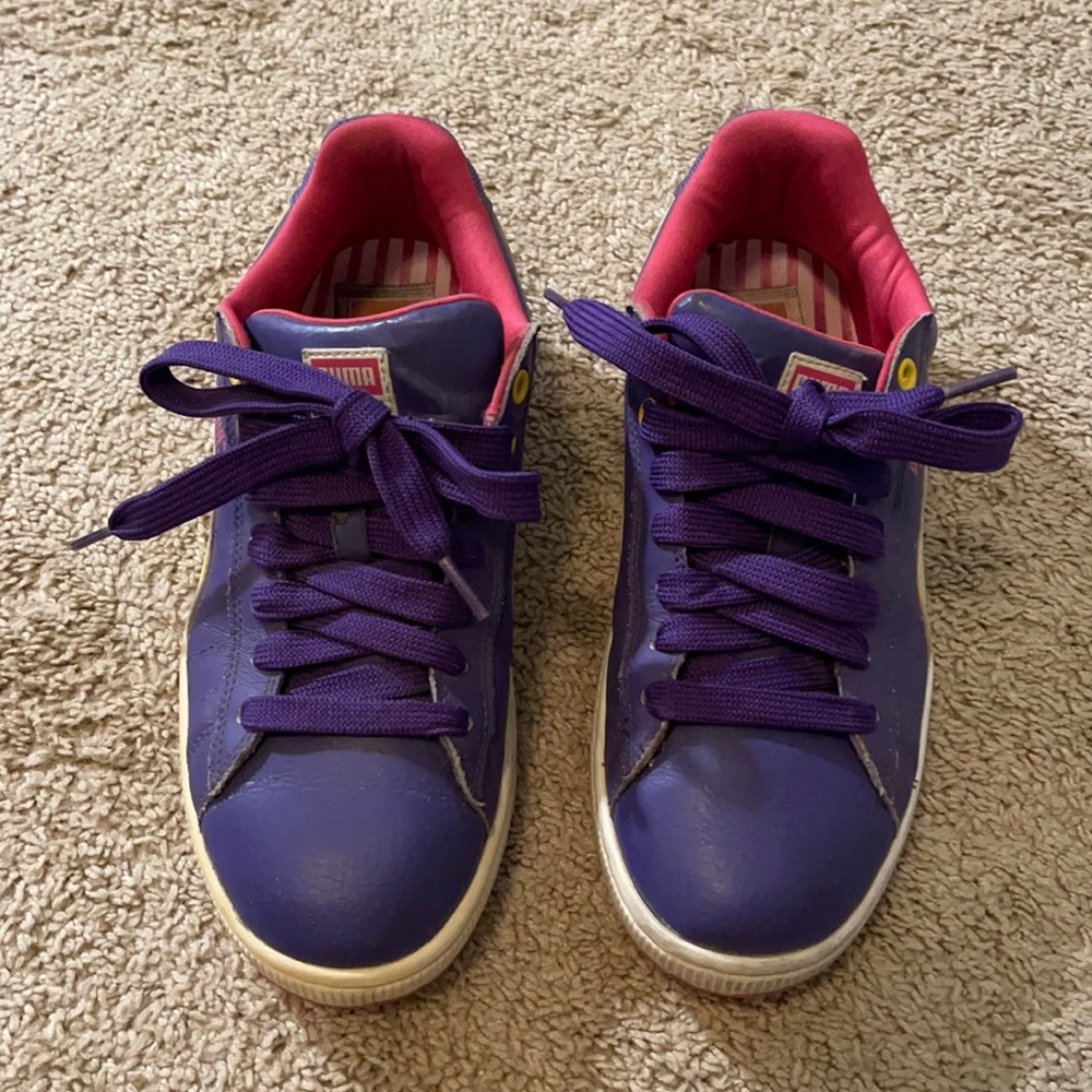 Puma leather sneakers